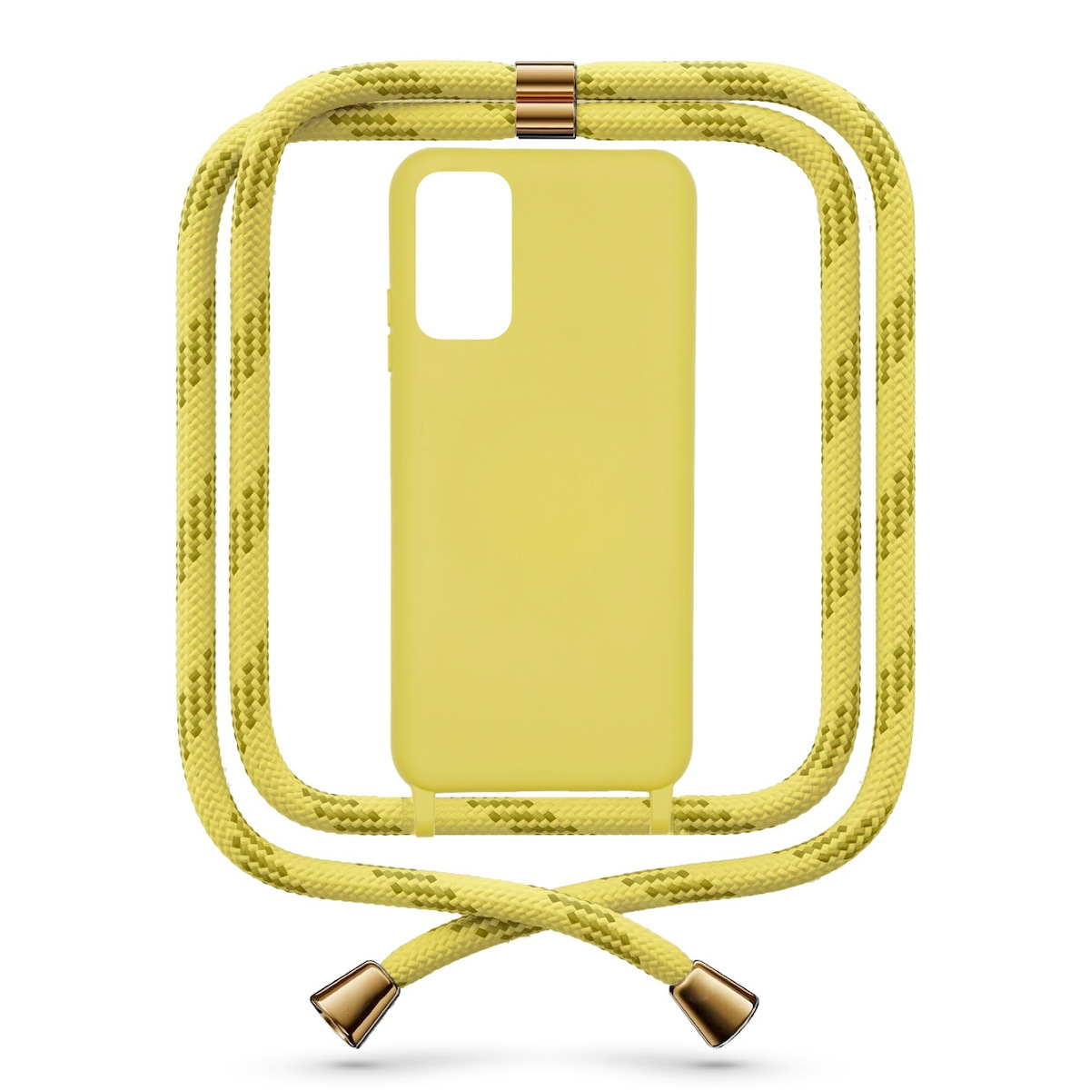 Θήκη Caselab Σιλικόνης Yellow And Λουράκι λαιμού Carryhang Yellow Zebra Redmi Note 11 Pro Plus 5290