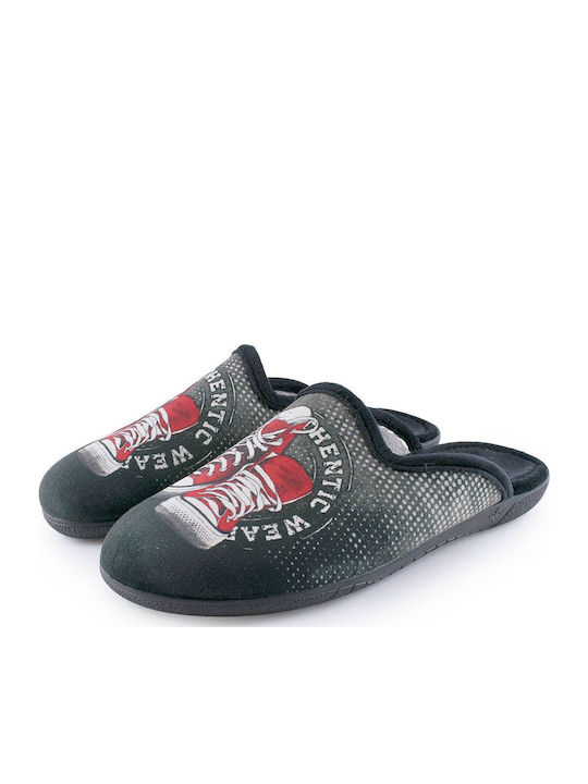 Medies Men's Slipper Black