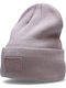 Beanie Γυναικείος Σκούφος Πλεκτός σε Λιλά χρώμα