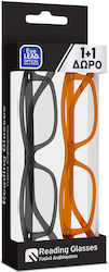 Eyelead Γυαλιά Πρεσβυωπίας +3.00 Γκρι / Μελί E225-E218 2τμχ