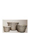 Wicker Decorative Baskets Set 3pcs