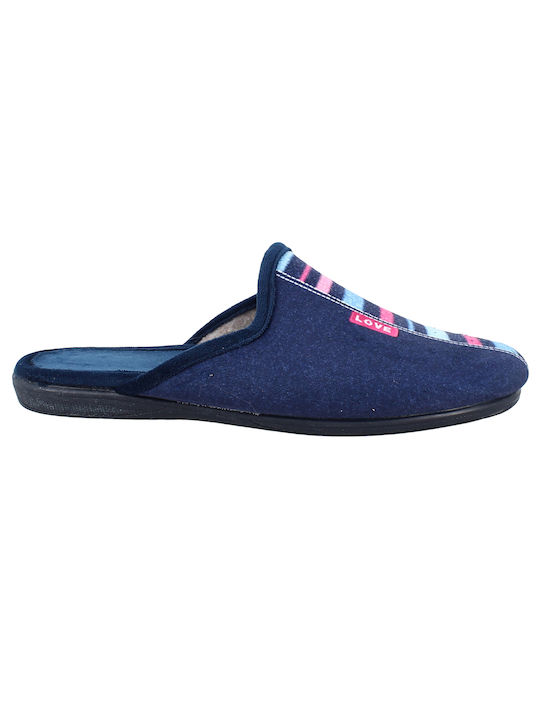 Antrin Women's Slipper In Blue Colour