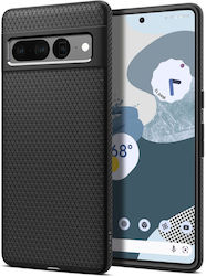 Spigen Liquid Air Umschlag Rückseite Silikon Matte Black (Google Pixel 7 Pro) ACS04723