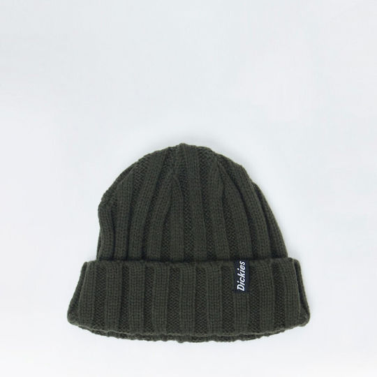 Bay Port Beanie Männer Beanie mit Rippstrick in Khaki Farbe