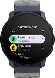 Suunto 9 Peak Pro Titanium 43mm Waterproof Smartwatch with Heart Rate Monitor (Ocean Blue)