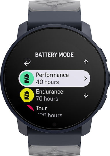 Suunto 9 Peak Pro Titan 43mm Rezistent la apă Smartwatch cu Pulsometru (albastru oceanic)