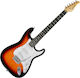 Infinity Last32 Strat Sunburst Ηλεκτρική Κιθάρα για Αριστερόχειρες ST Style με HH Διάταξη Μαγνητών Sunburst
