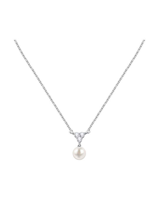 Morellato Halskette aus Silber mit Perlen
