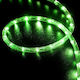 Christmas Light Tube Green 220V with Controller 6m IP44