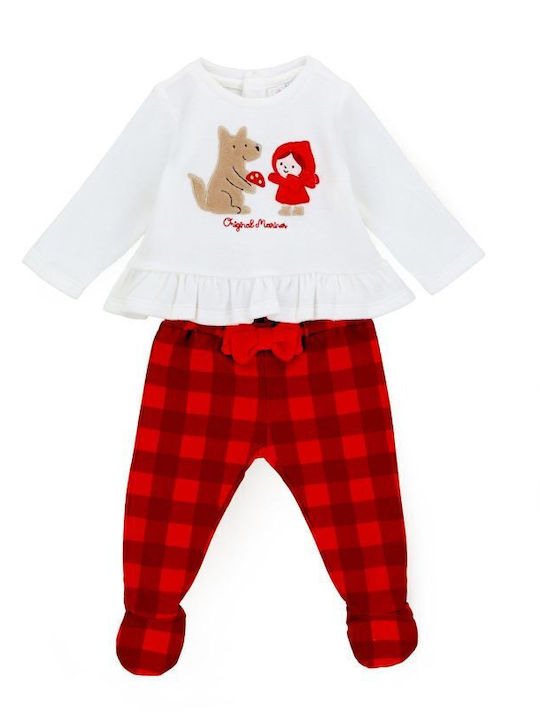 Original Marines Kids Set with Pants Winter 2pcs White