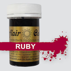 Sugarflair Χρώμα Ζαχαροπλαστικής σε Πάστα Ruby 25gr