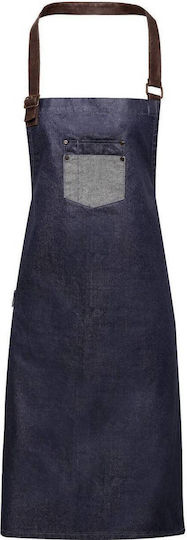 Premier Apron Full Body PR136 Navy Blue
