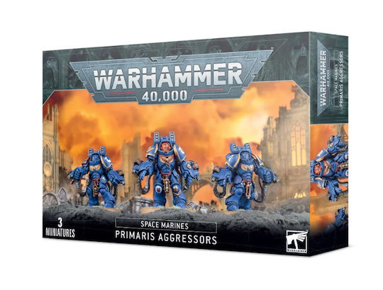 Games Workshop Warhammer 40.000 Space Marines Primaris Aggressors Figure