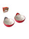 AGC Christmas Bowl Ceramic L12xW13.5cm. (Μiscellaneous Colors)