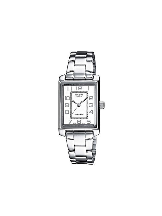 Casio Uhr mit Silber Metallarmband