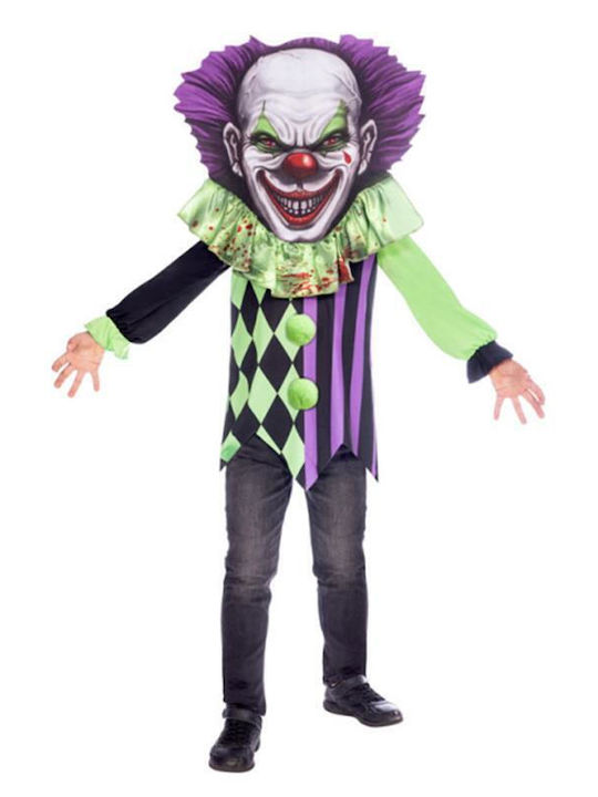 Kids Carnival Costume Scary Clown