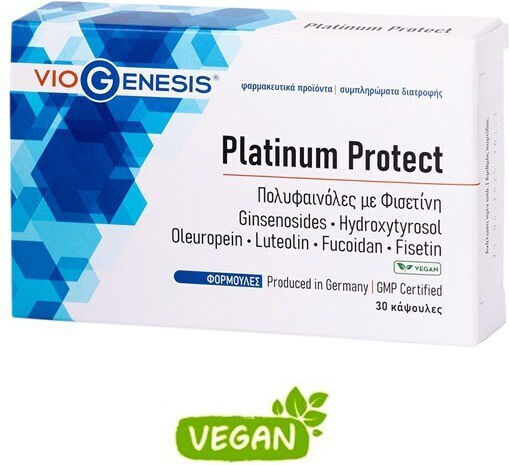 Viogenesis Platinum Protect Special Food Supplement 30 caps