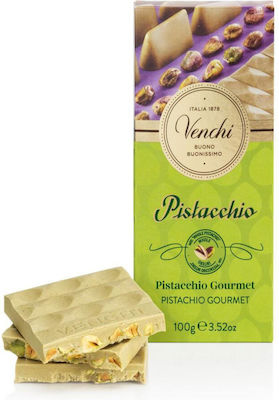 Venchi Pistacchio Gourmet Σοκολάτα φιστίκι Χωρίς Γλουτένη 100gr