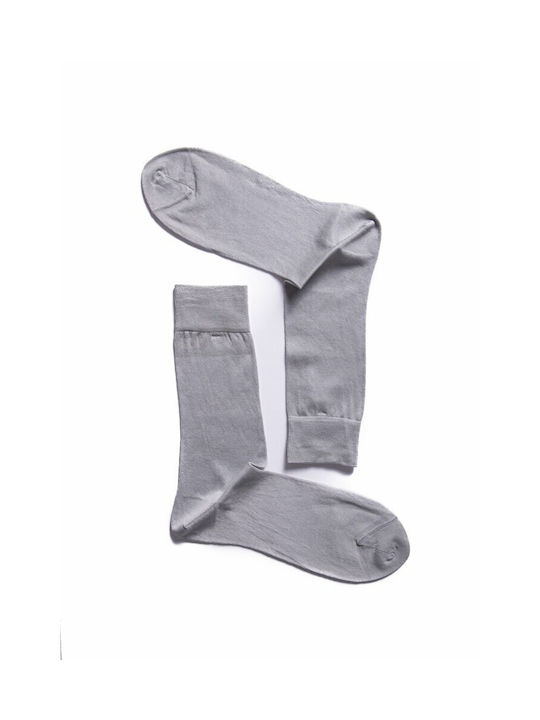 ME-WE Men's Plain Socks Light Grey