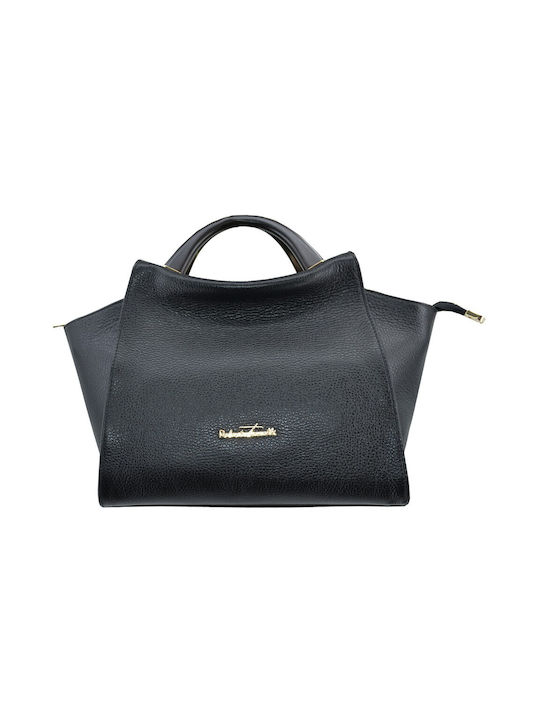 Leder 100 WOMEN'S LEATHER BAG CODE: 44S-TASCHE-R0300-281 (SCHWARZ)