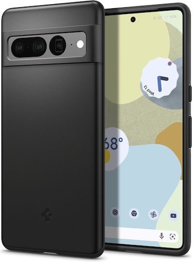 Spigen Thin Fit Back Cover Σιλικόνης 1.55mm Μαύρο (Google Pixel 7 Pro)