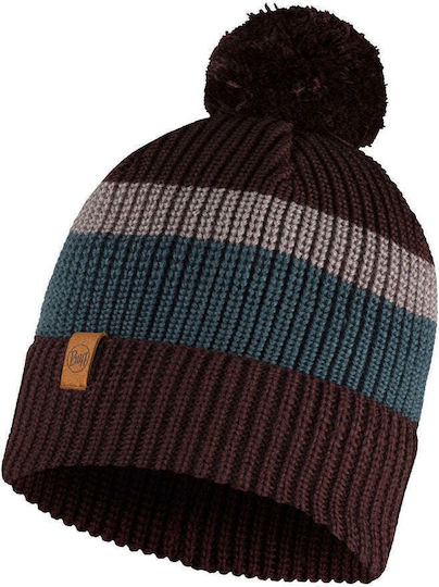 Elon Beanie Unisex Σκούφος Πλεκτός Maroon