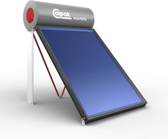 Calpak Mark 5 Ηλιακός Θερμοσίφωνας 160 λίτρων Glass Διπλής Ενέργειας με 2.6τ.μ. Συλλέκτη