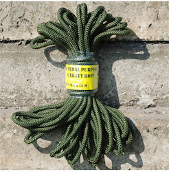 Mil-Tec Rope with Diameter 9mm and Length 1m Rope 9mm Khaki 001343-01