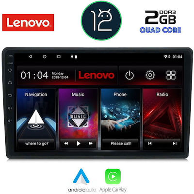 Lenovo Sistem Audio Auto pentru Citroen C3 / DS3 Audi A7 2016+ (Bluetooth/USB/AUX/WiFi/GPS/Apple-Carplay/Partitură) cu Ecran Tactil 9"