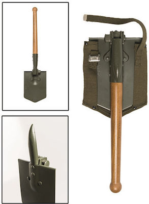 Mil-Tec Folding Shovel with Handle 15523100