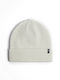Beanie Unisex Căciulă cu Tricotaj Rib în culoarea Alb
