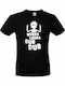 B&C Wubba Lubba Dub Dub T-shirt Rick And Morty Black