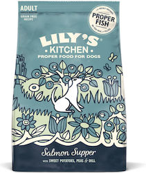 Lily's Kitchen Salmon Supper 1kg Dry Food Grain-Free for Adult Dogs with Salmon Lily's Kitchen Salmon Supper 1kg Dry Food Grain-Free for Adult Dogs with Salmon