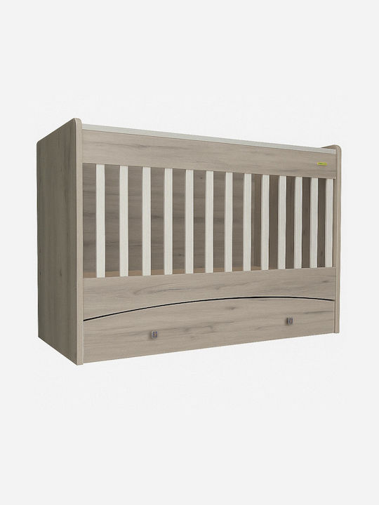Beboulino Convertible Baby Crib Artemis Cedar for Mattress 70x140cm