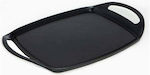 Amercook Non-Stick Baking Plate with Cast Iron Grill Surface 45x45cm