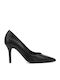 Marian Leather Pointed Toe Black Heels