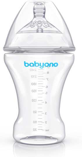 Babyono Baby Bottle Natural Nursing Anti-colic with Silicone Teat for 0+ Months 260ml