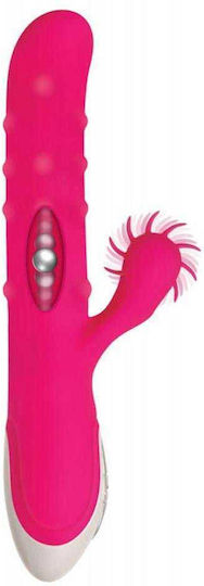 Evolved Novelties Love Spun Vibrator Iepurele Vibrator de iepure reîncărcabil 23.5cm Roz