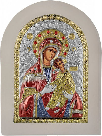 Prince Silvero Icoană Panaghia Amolyntos Panaghia Amolyntos Argint 10x14cm