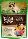 Sam's Field True Meat Υγρή Τροφή για Κουτάβι με Γαλοπούλα και Σολομό σε Φακελάκι 260γρ.