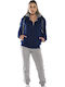 Sweatshirts Für Herren Kapuzenjacke Marineblau