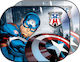Colzani Car Side Sunshades with Suction Cup Colzani Captain America 44x35cm 2pcs