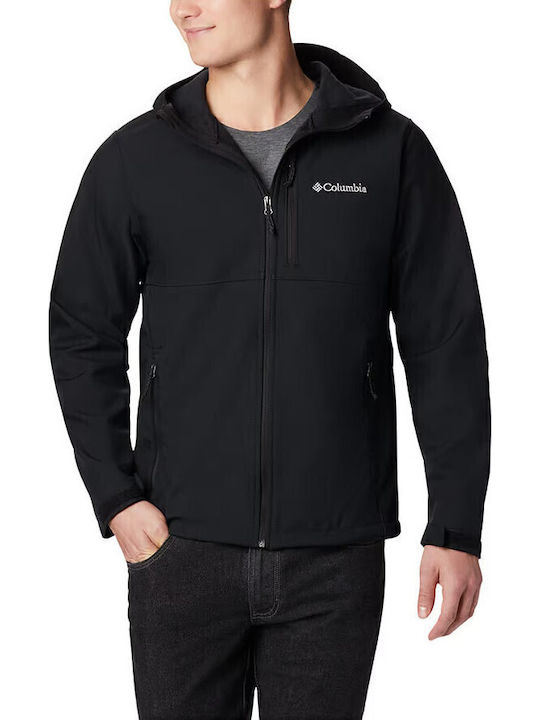 Ascender Winter Jacke Softshell Wasserdicht und Winddicht Schwarz