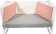 Just Baby Bettumrandungen Klassisch Innerhalb Rosa 40x187cm