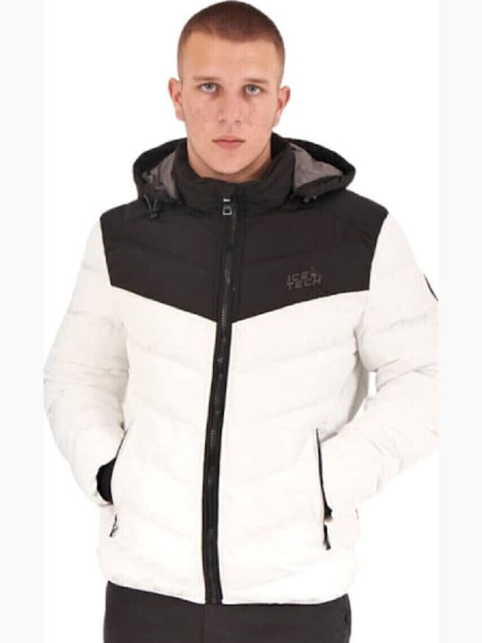 G903 Winter Jacke Puffer Weiß