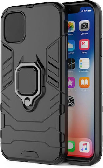 Powertech Задна корица Силикон Черен (iPhone 14 Pro Max)