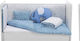 Just Baby Set Pentru Patut Albastru 6buc piese