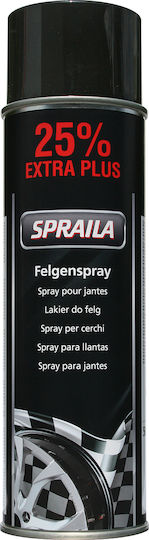 Kwasny Spraila Sprühfarbe von Autos Schwarz 500ml