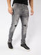 Senior Men's Jeans Pants Grey