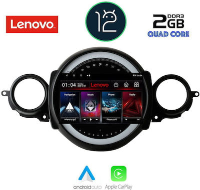 Lenovo Car-Audiosystem für Mini Kooper / Clubman Audi A7 R56/R57 2006-2014 (Bluetooth/USB/AUX/WiFi/GPS/Apple-Carplay) mit Touchscreen 9"